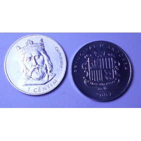 ANDORRA 1 Centim 2002...