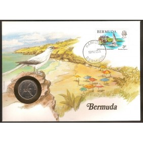 NUMISBRIEF Bermuda 25 Cents...