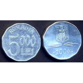 ROMANIA 5000 Lei 2004