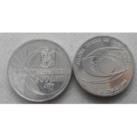 ROMANIA 500 Lei 1999 Solar...