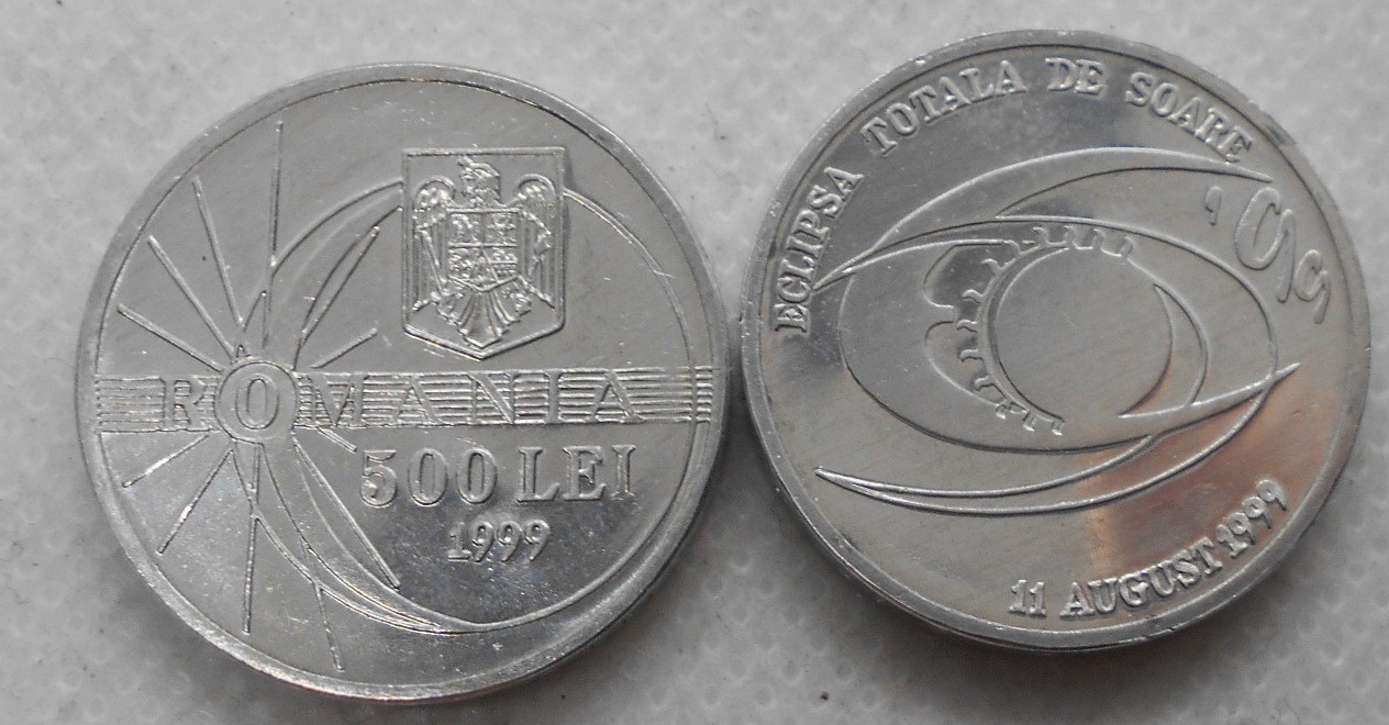 500 lei 1999 Eclipse - Romanian Coins