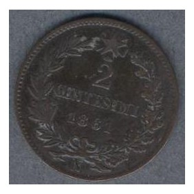2 Centesimi 1861 N