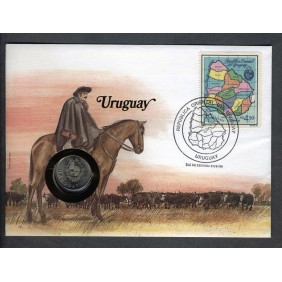 NUMISBRIEF Uruguay 1 Peso...