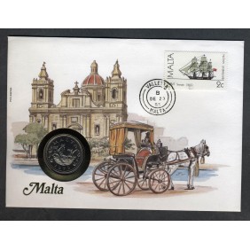NUMISBRIEF Malta 10 Cents...