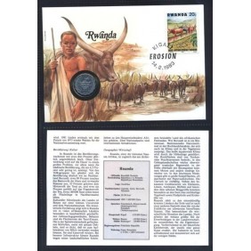 NUMISBRIEF Rwanda 2 Francs...
