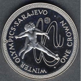 ISLE OF MAN 1 Crown 1984...