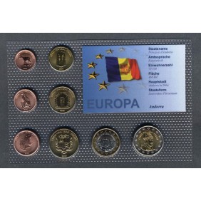 ANDORRA Set coins 2006 Euro...