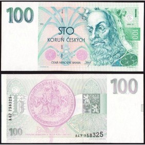 CZECH REPUBLIC 100 Korun 1993