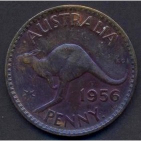 AUSTRALIA 1 Penny 1956 (p)