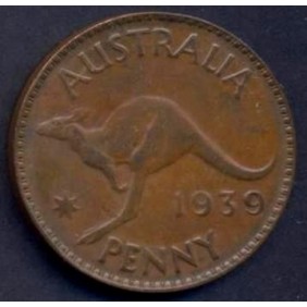 AUSTRALIA 1 Penny 1939