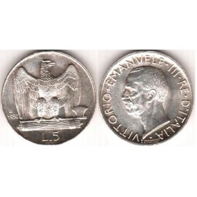 5 Lire 1930 AG