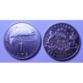 LATVIA 1 Lats 1992