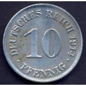 GERMANY EMPIRE 10 Pfennig...