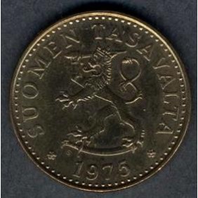 FINLAND 20 Pennia 1975