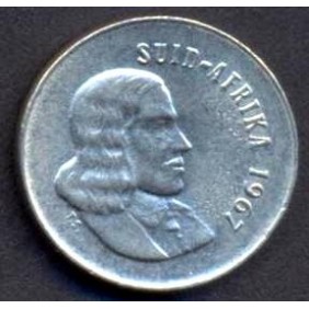SOUTH AFRICA 5 Cents 1967...