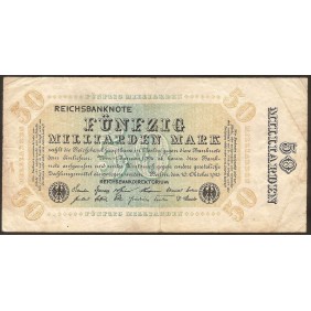 GERMANY 50 Milliarde Mark 1923