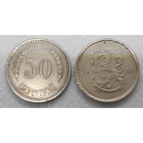 FINLAND 50 Pennia 1939