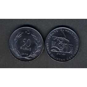 TURKEY 50 Kurus 1979 FAO