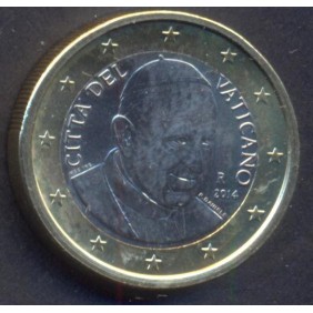 VATICANO 1 Euro 2014