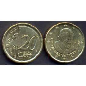 VATICANO 20 Euro Cent 2009