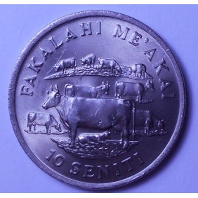 TONGA 10 Seniti 1975 FAO