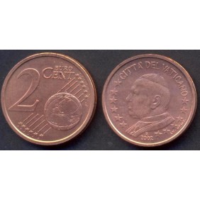 VATICANO 2 Euro Cent 2002