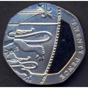 GREAT BRITAIN 20 Pence 2011