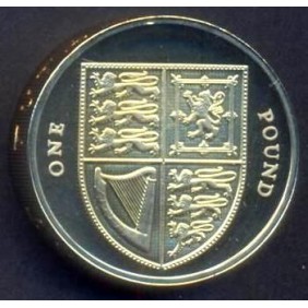 GREAT BRITAIN 1 Pound 2010...