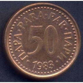 YUGOSLAVIA 50 Para 1983