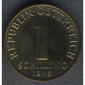 AUSTRIA 1 Schilling 1985 Proof