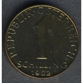 AUSTRIA 1 Schilling 1982 Proof