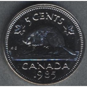 CANADA 5 Cents 1985