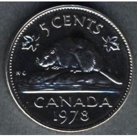 CANADA 5 Cents 1978