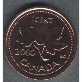 CANADA 1 Cent 2000