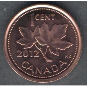 CANADA 1 Cent 2012