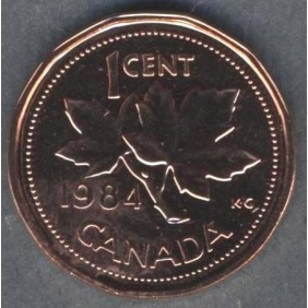 CANADA 1 Cent 1984