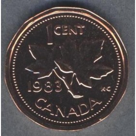 CANADA 1 Cent 1983