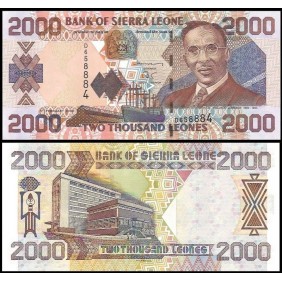 SIERRA LEONE 2000 Leones 2002
