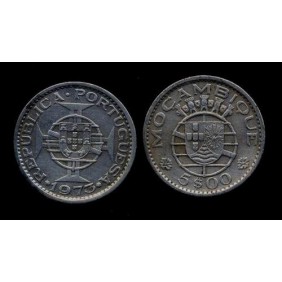 MOZAMBIQUE 5 Escudos 1973