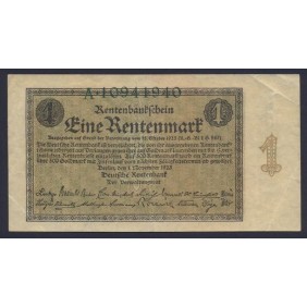 GERMANY 1 Rentenmark 1923