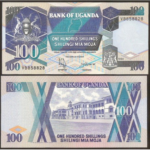 UGANDA 100 Shillings 1994