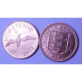 GUERNSEY 1 Penny 1971