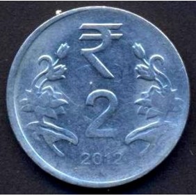 INDIA 2 Rupees 2012 C