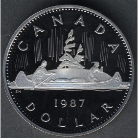 CANADA 1 Dollar 1987 Proof