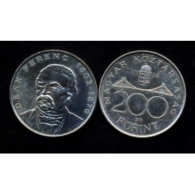 HUNGARY 200 Forint 1994 AG...