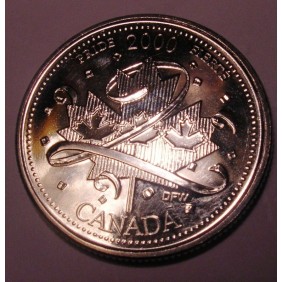 CANADA 25 Cents 2000 Pride