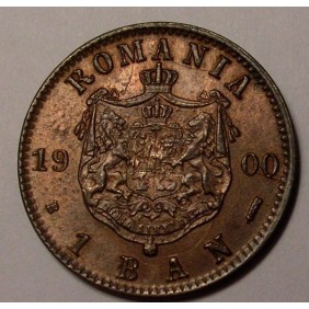 ROMANIA 1 Ban 1900
