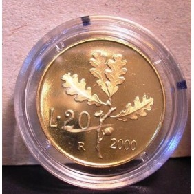20 Lire 2000 Proof