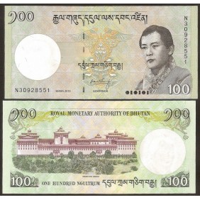 BHUTAN 100 Ngultrum 2015