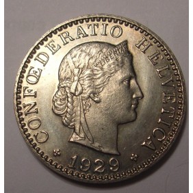 SWITZERLAND 20 Rappen 1929